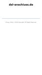 Mobile Screenshot of dsl-anschiuss.de